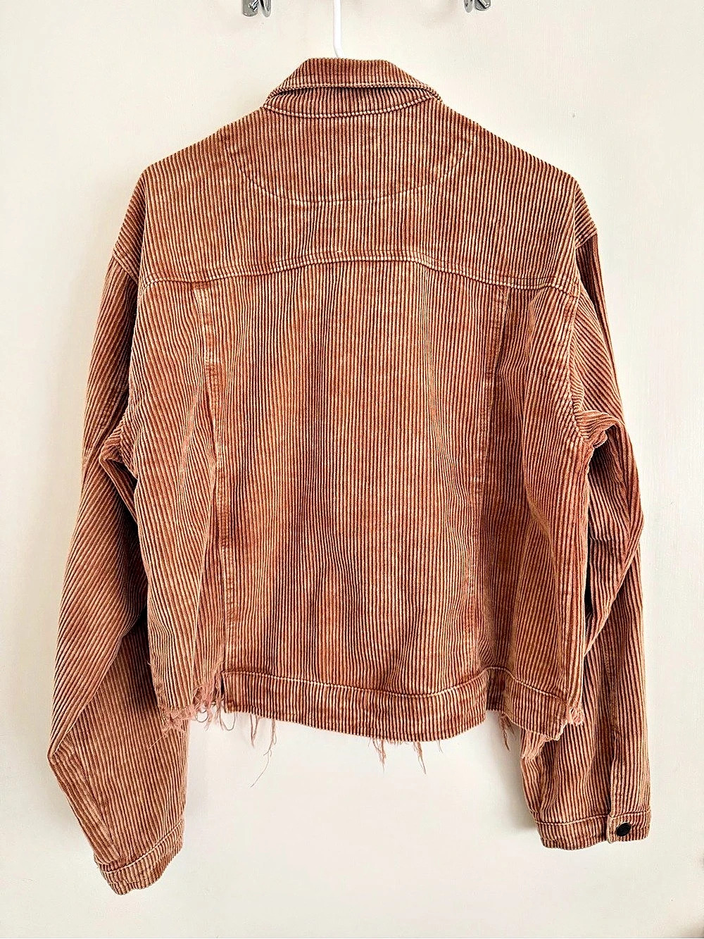 VICI Distressed Corduroy Jacket - Picture 2 of 4